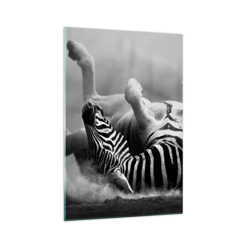 Obraz na skle - Je to k popukání - 70x100 cm
