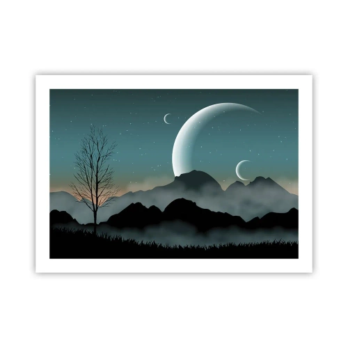 Plakát - Karneval hvězdné noci - 70x50 cm