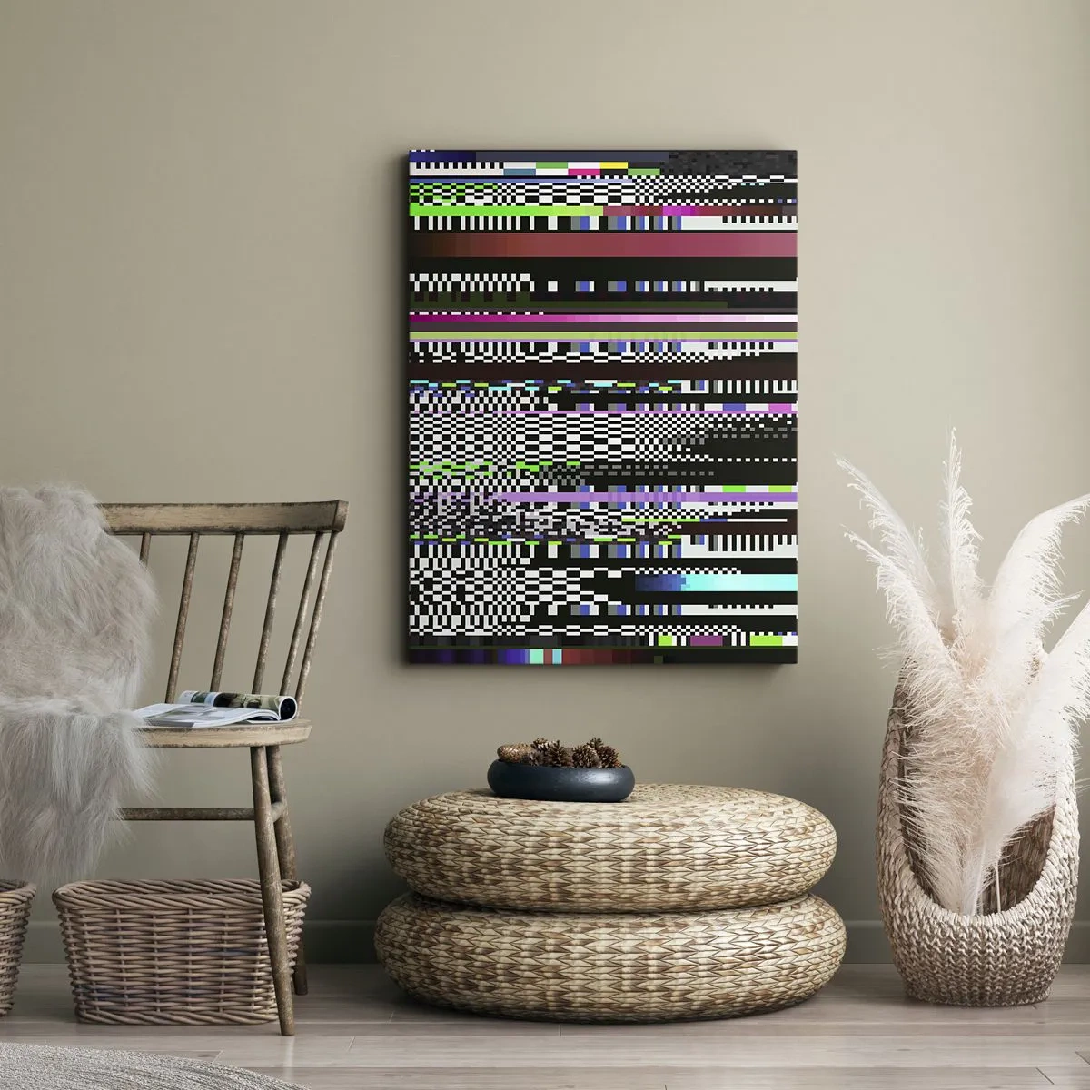 Obraz na plátně - Kontrolní obraz skutečnosti - 50x70 cm
