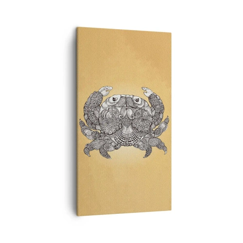 Obraz na plátně - Příběhy pana Kraba - 45x80 cm