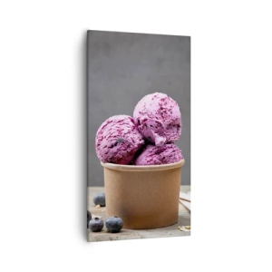 Obraz na plátně - Sladkost a chlad - 55x100 cm