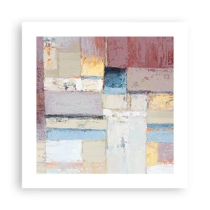 Plakát - Klid geometrie - 40x40 cm