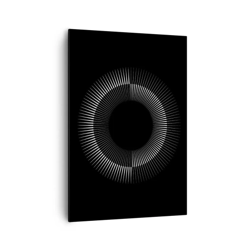 Obraz na plátně - Černé slunce - 70x100 cm