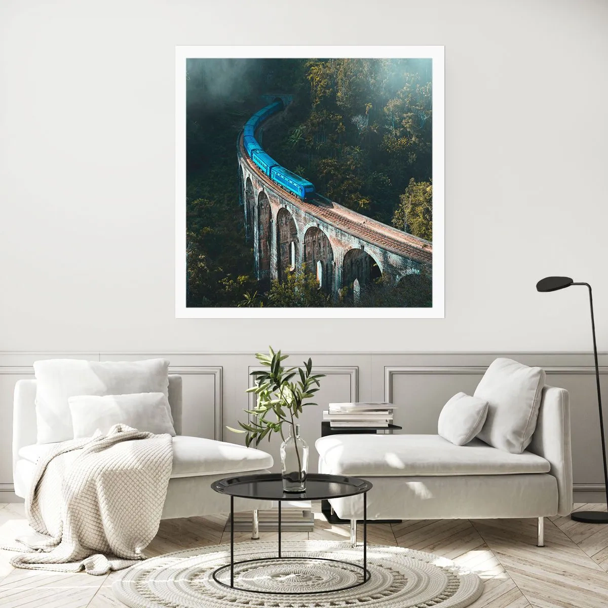 Plakát - Přitažlivost přírody - 40x40 cm