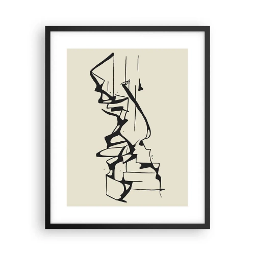 Plakát v černém rámu - Možná krajina - 40x50 cm