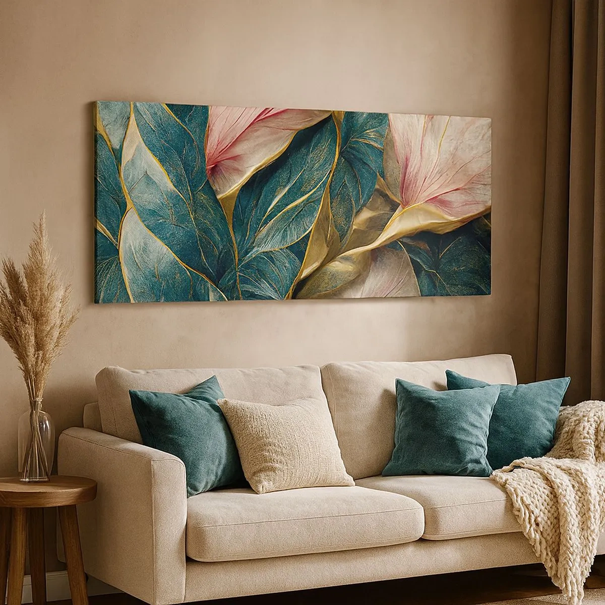 Obraz na plátně - Přirozená elegance a styl - 100x40 cm