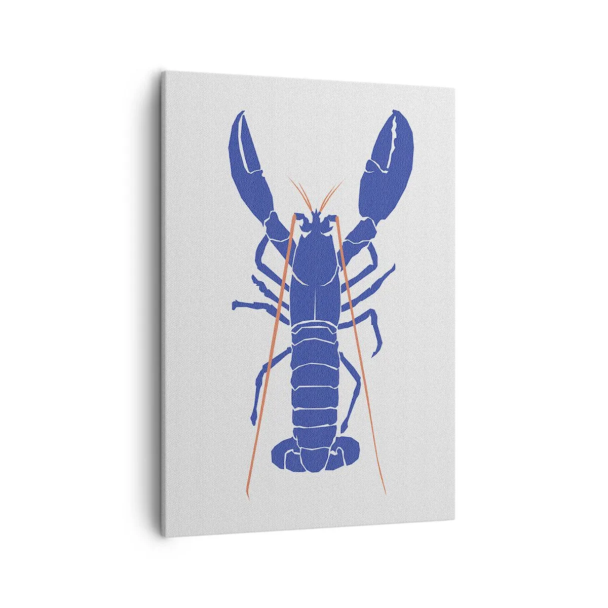 Obraz na plátně - Elegantní modrý humr - 50x70 cm