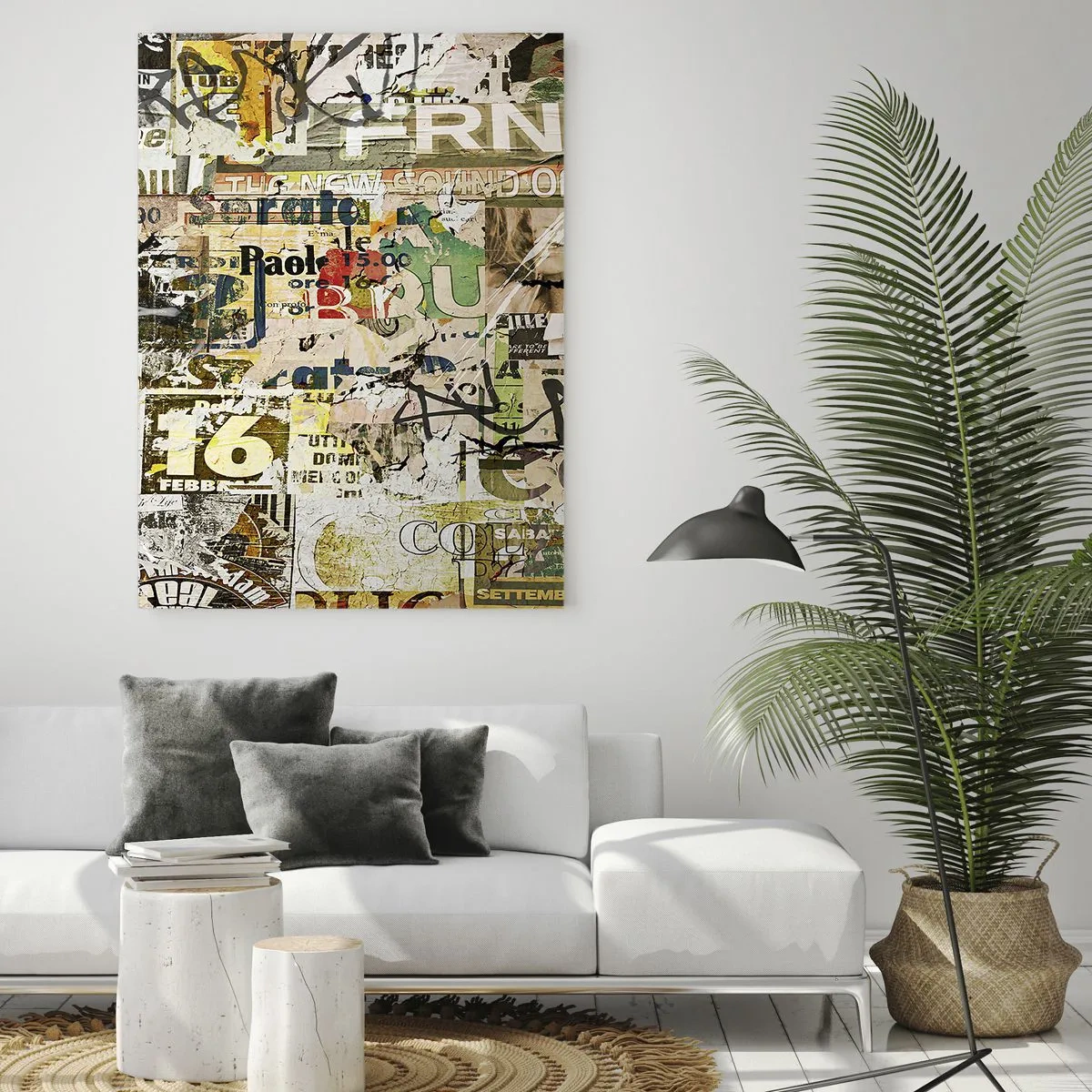 Obraz na skle - Och, děje se to… - 50x70 cm