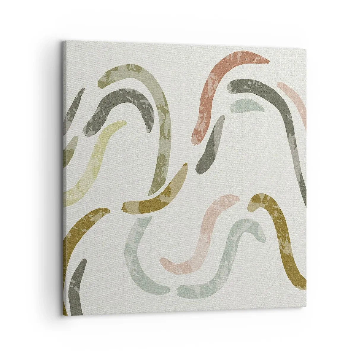 Obraz na plátně - Radostný tanec abstrakce - 50x50 cm