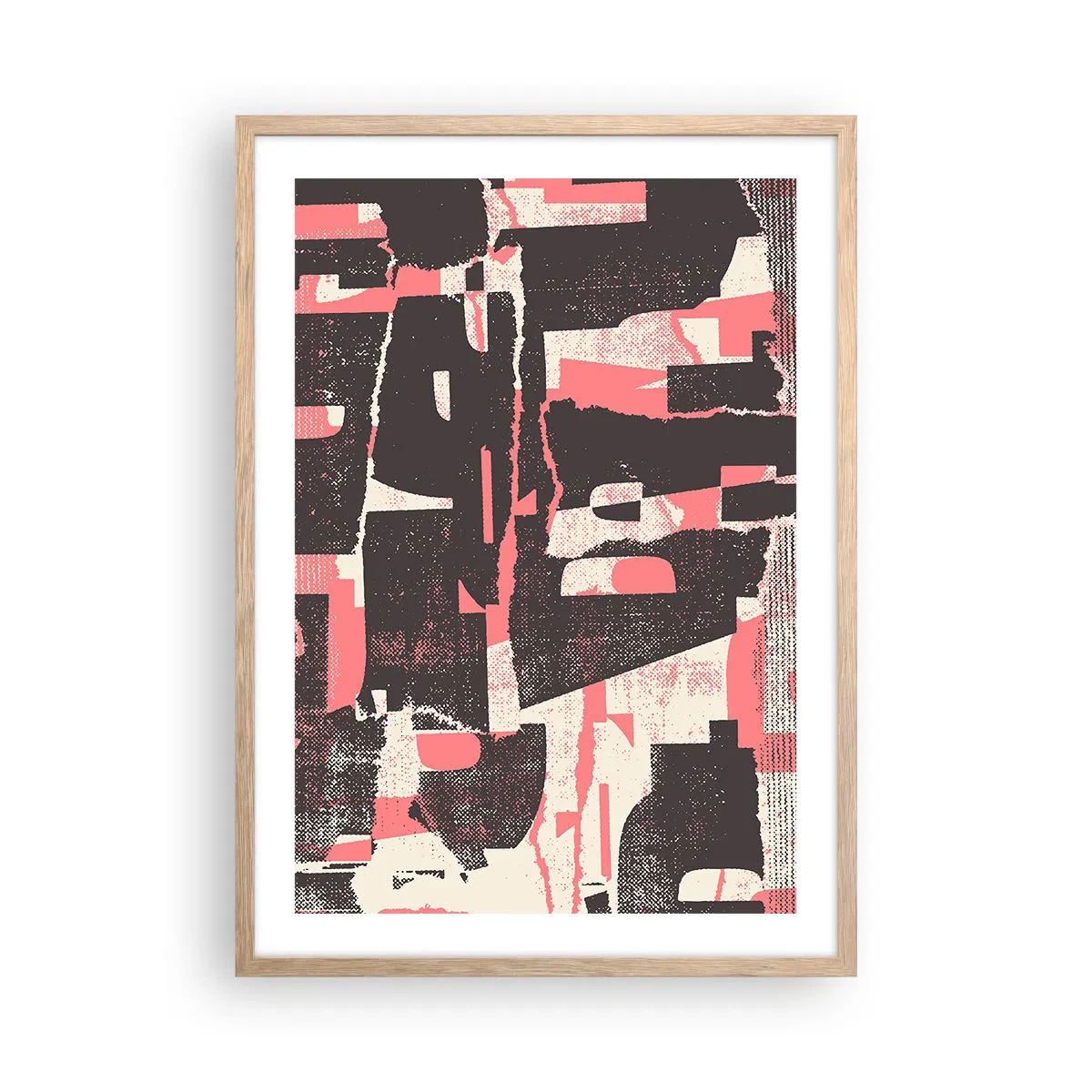 Plakát v rámu světlý dub - Celý tento shon - 50x70 cm