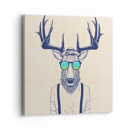 Obraz na plátně - A koho jsi čekal? - 40x40 cm