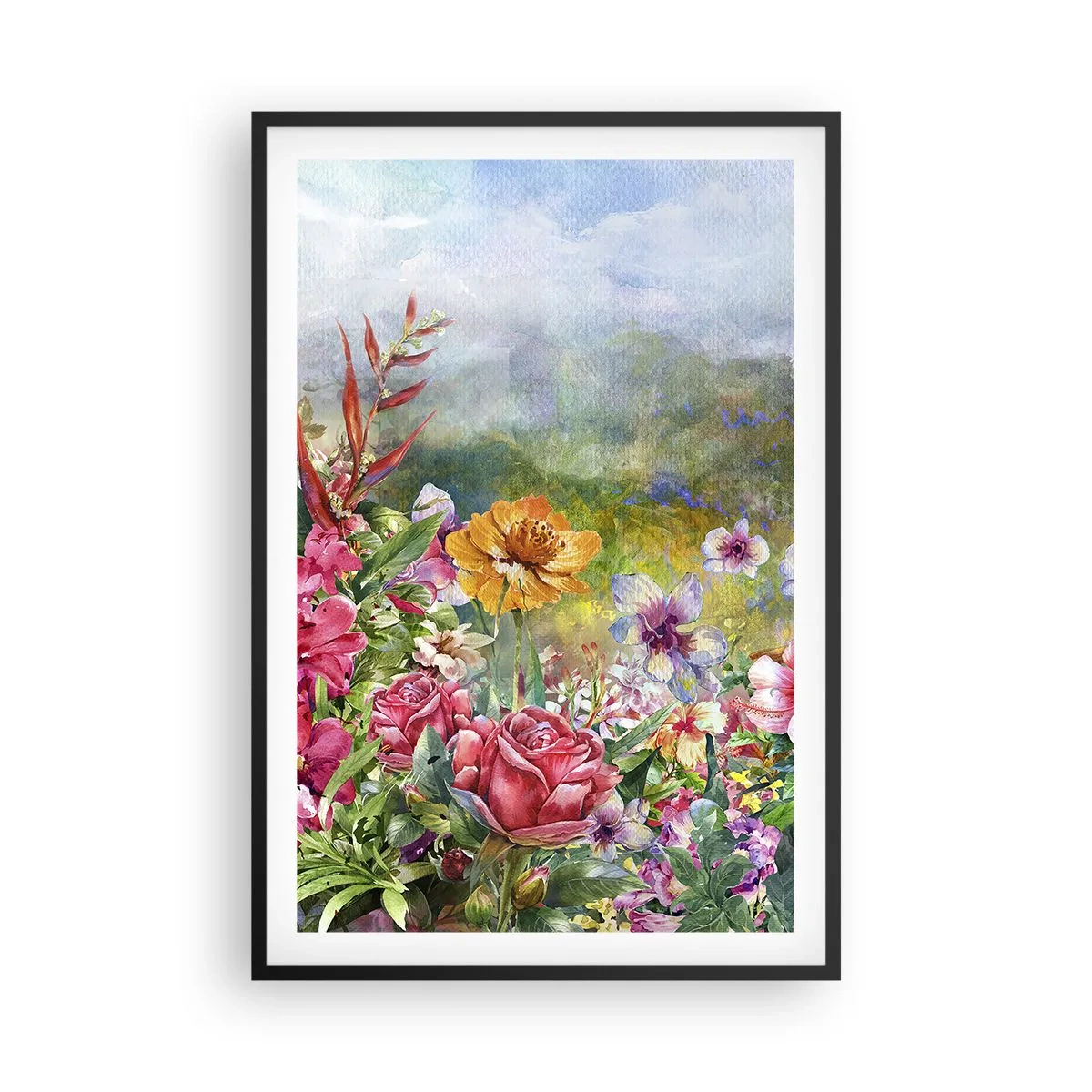 Plakát v černém rámu - Zahrada, která se zbláznila - 61x91 cm