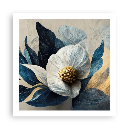 Plakát - Zlaté srdce - 60x60 cm