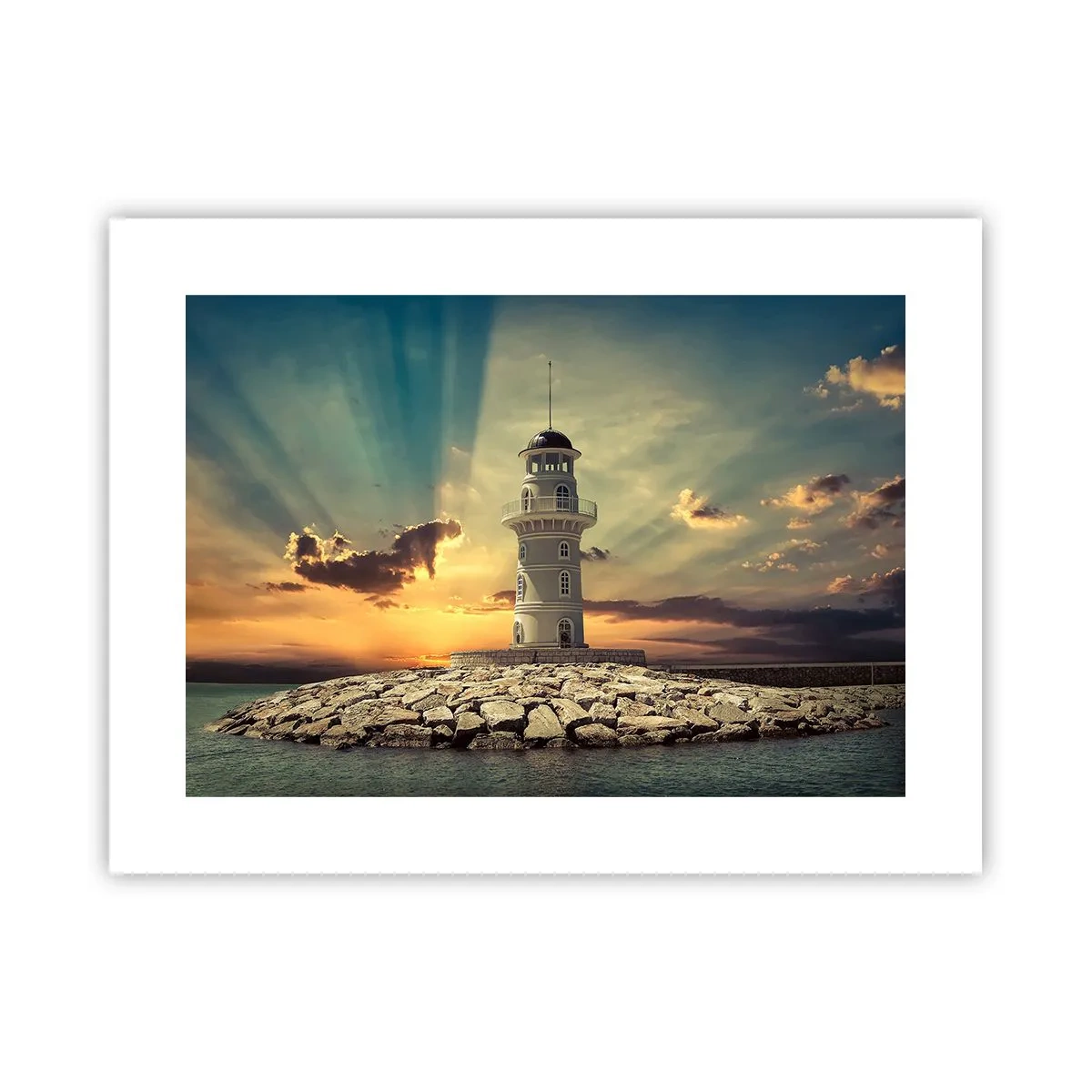 Plakát - Světlo - Dobro - Krása - 40x30 cm