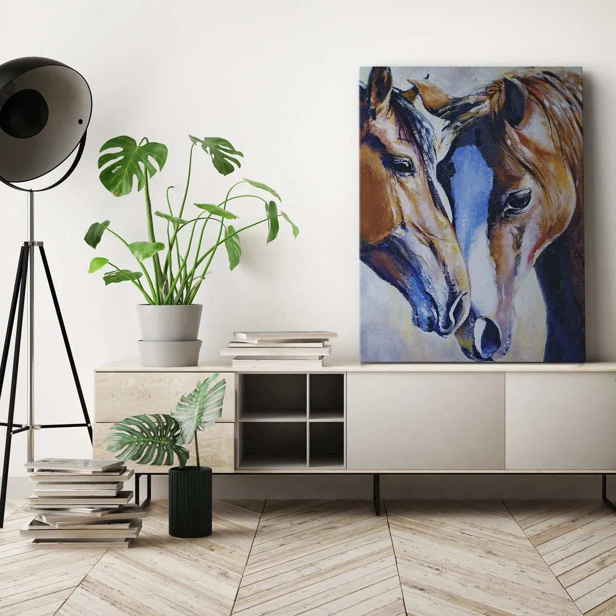 Obraz na plátně - Je to přátelství? Je to láska? - 65x120 cm