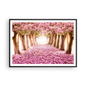 Plakát v černém rámu - Cesta do ráje - 100x70 cm