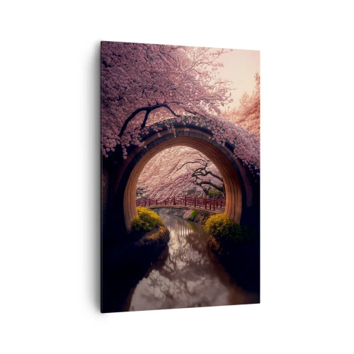 Obraz na plátně - Japonské jaro - 80x120 cm