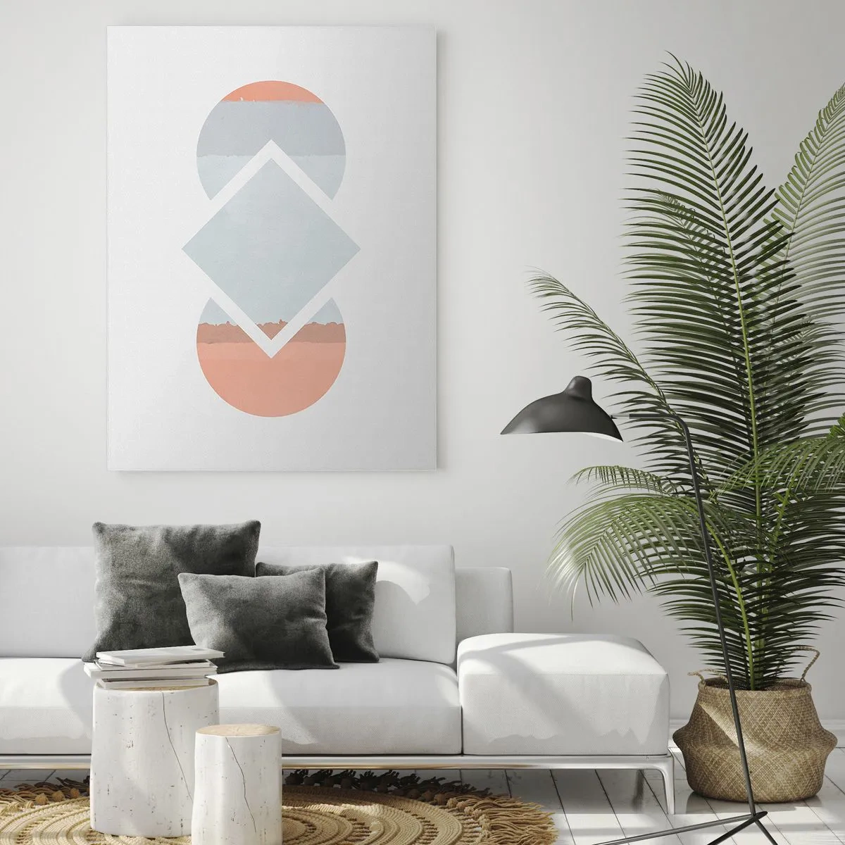 Obraz na skle - Situace je jasná - 70x100 cm