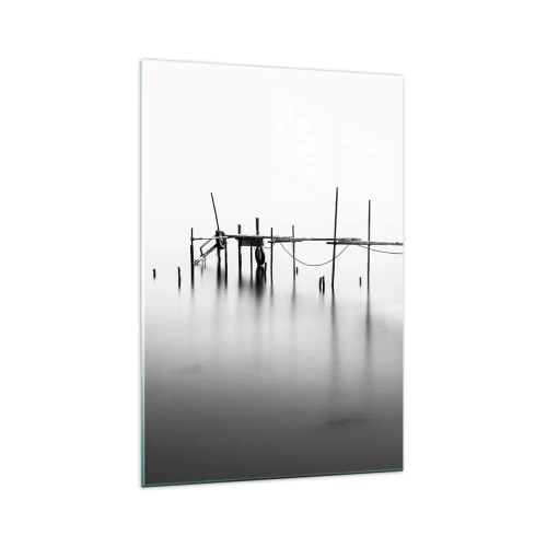 Obraz na skle - A co když svět není? - 70x100 cm