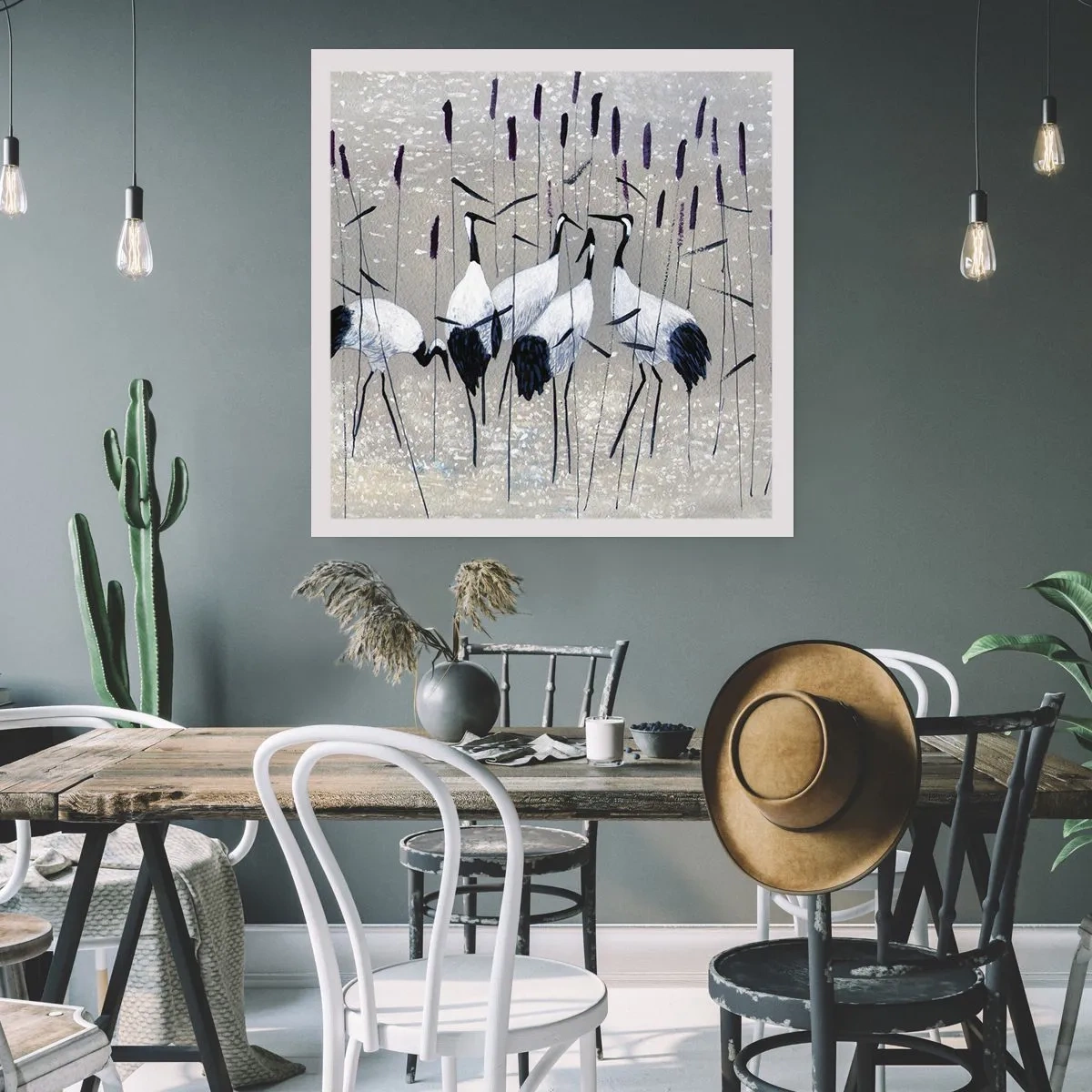 Plakát - Mezi svými - 60x60 cm