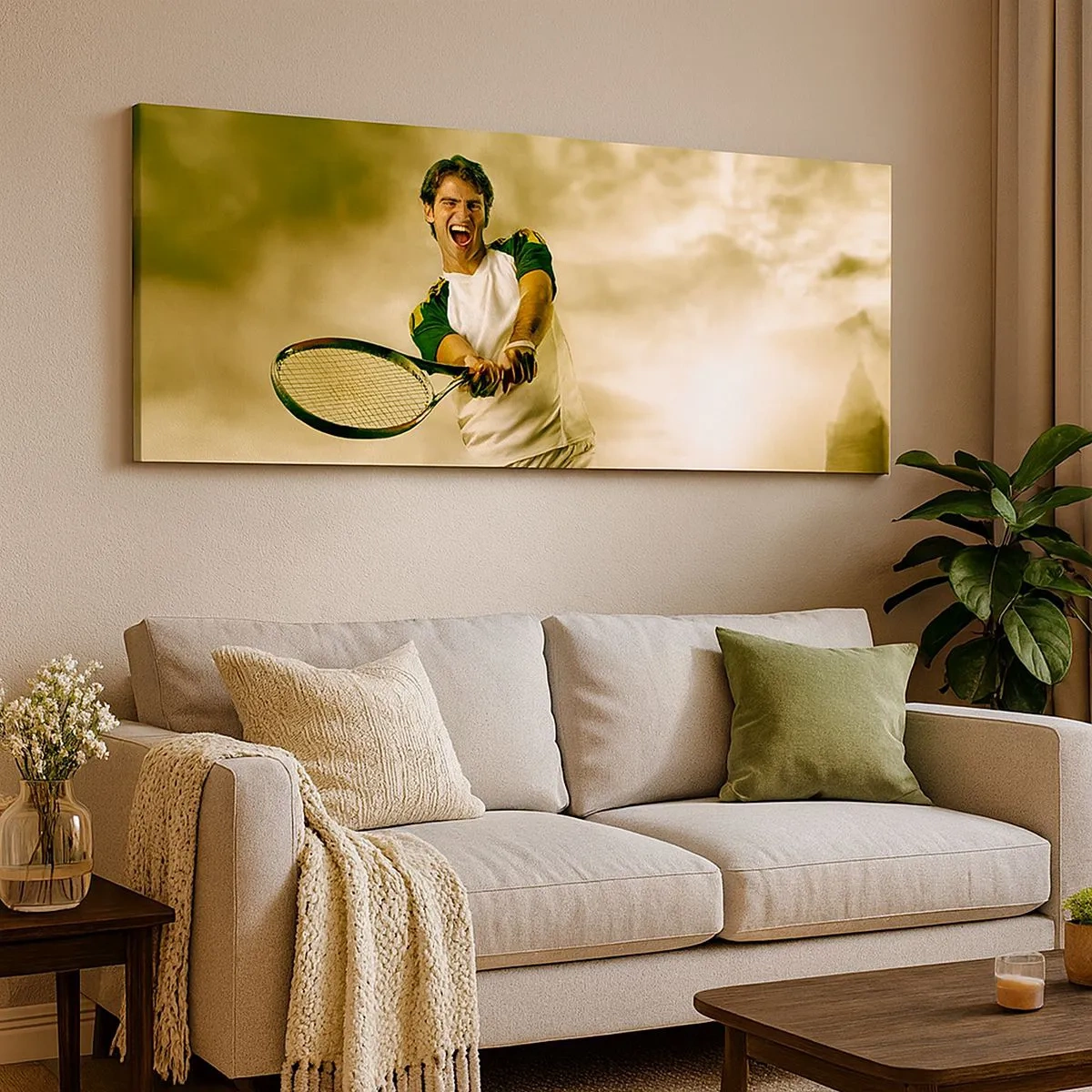 Obraz na plátně - Energie a radost - 100x40 cm