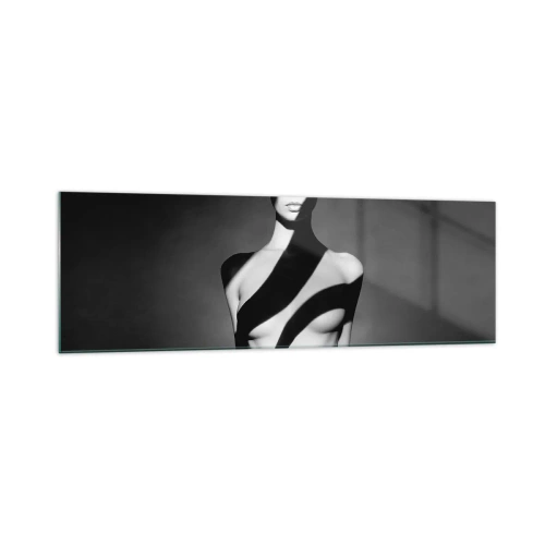 Obraz na skle - V záři i ve stínu - 160x50 cm