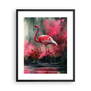 Plakát v černém rámu - Hodiny přírodního kouzla - 40x50 cm
