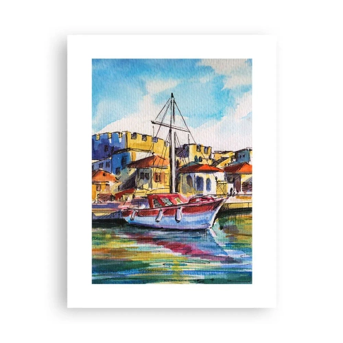 Plakát - Duhové odpoledne - 30x40 cm