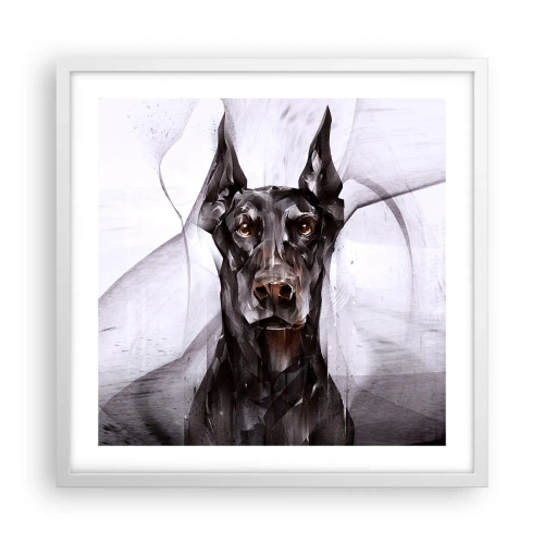 Plakát v bílém rámu - Z urozeného rodu - 50x50 cm