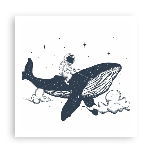 Plakát - Vesmírné dobrodružství - 60x60 cm