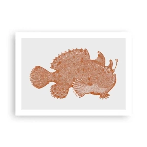 Plakát - A nakonec ryba - 70x50 cm