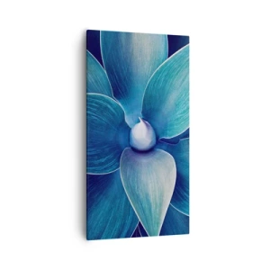 Obraz na plátně - Namodralý od nebe - 55x100 cm