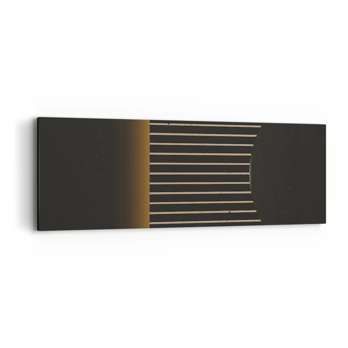 Obraz na plátně - Prozkoumat temnotu - 90x30 cm