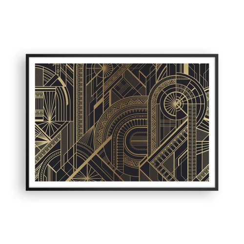 Plakát v černém rámu - Koncepty, nápady, plány - 100x70 cm