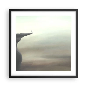 Plakát v černém rámu - Nahoru, samozřejmě! - 50x50 cm