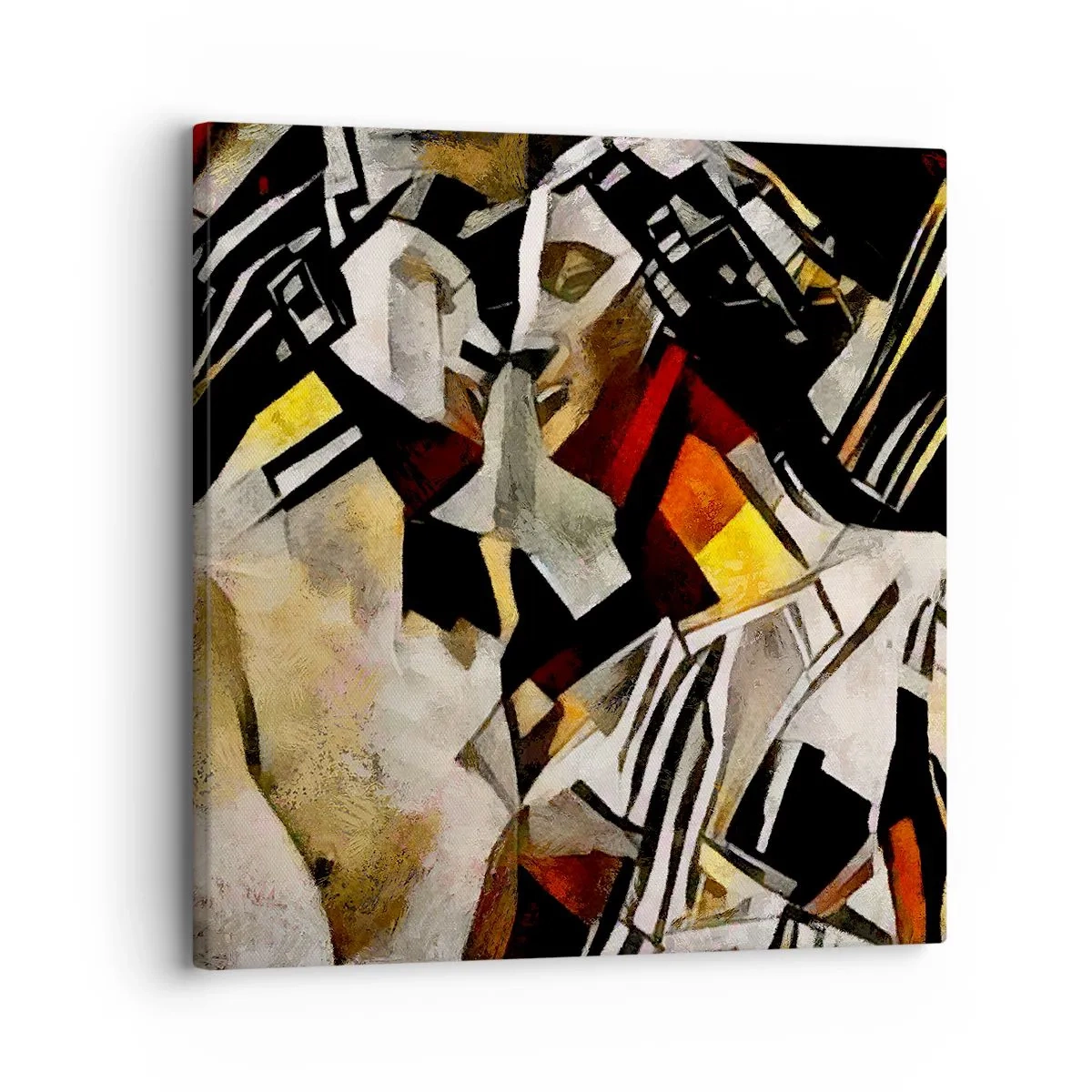 Obraz na plátně - Sošný polibek - 30x30 cm