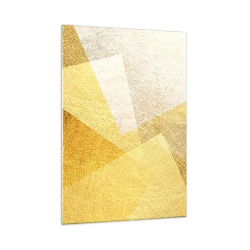 Obraz na skle - Počasí geometrie - 50x70 cm
