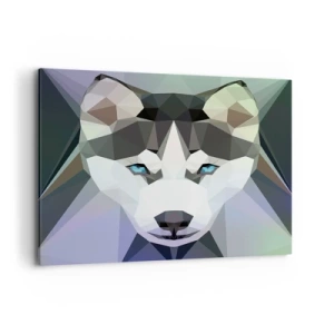 Obraz na plátně - Vzpomínka na sníh na severu - 120x80 cm