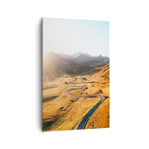 Obraz na plátně - Ve zlatém údolí - 80x120 cm