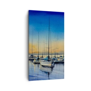 Obraz na plátně - Konec dobrého dne - 45x80 cm