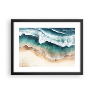 Plakát v černém rámu - Odvěké setkání - 40x30 cm