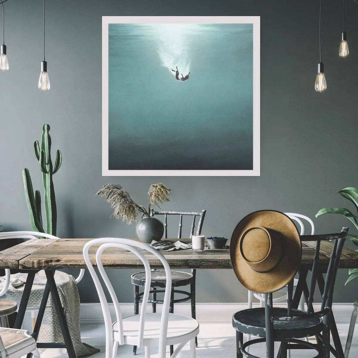 Plakát - V objetí oceánu - 50x50 cm