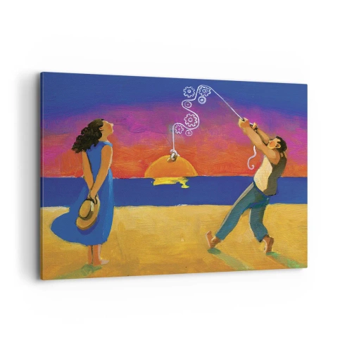 Obraz na plátně - Více než hvězda z nebe - 100x70 cm