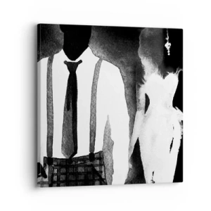 Obraz na plátně - Ve stylu noir - 30x30 cm