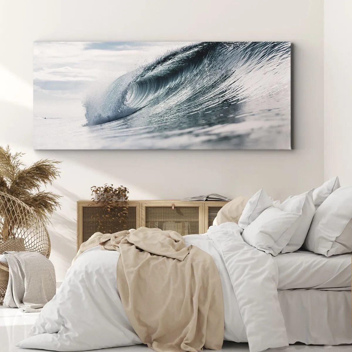 Obraz na plátně - Vodní špička - 100x40 cm