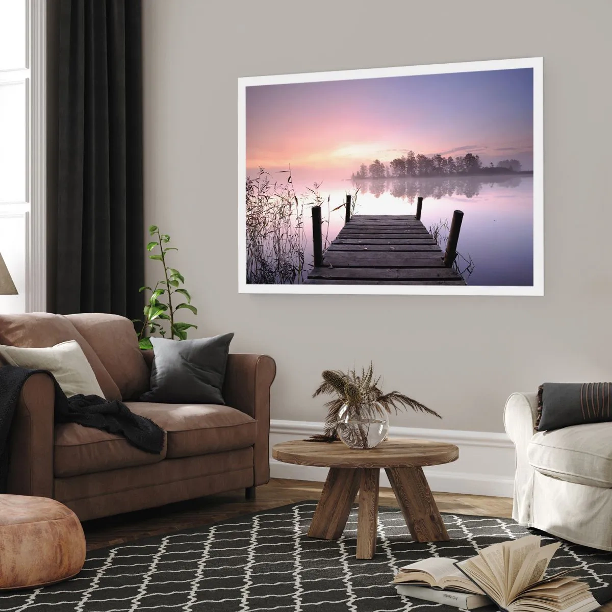 Plakát - Z liliové mlhy… - 91x61 cm