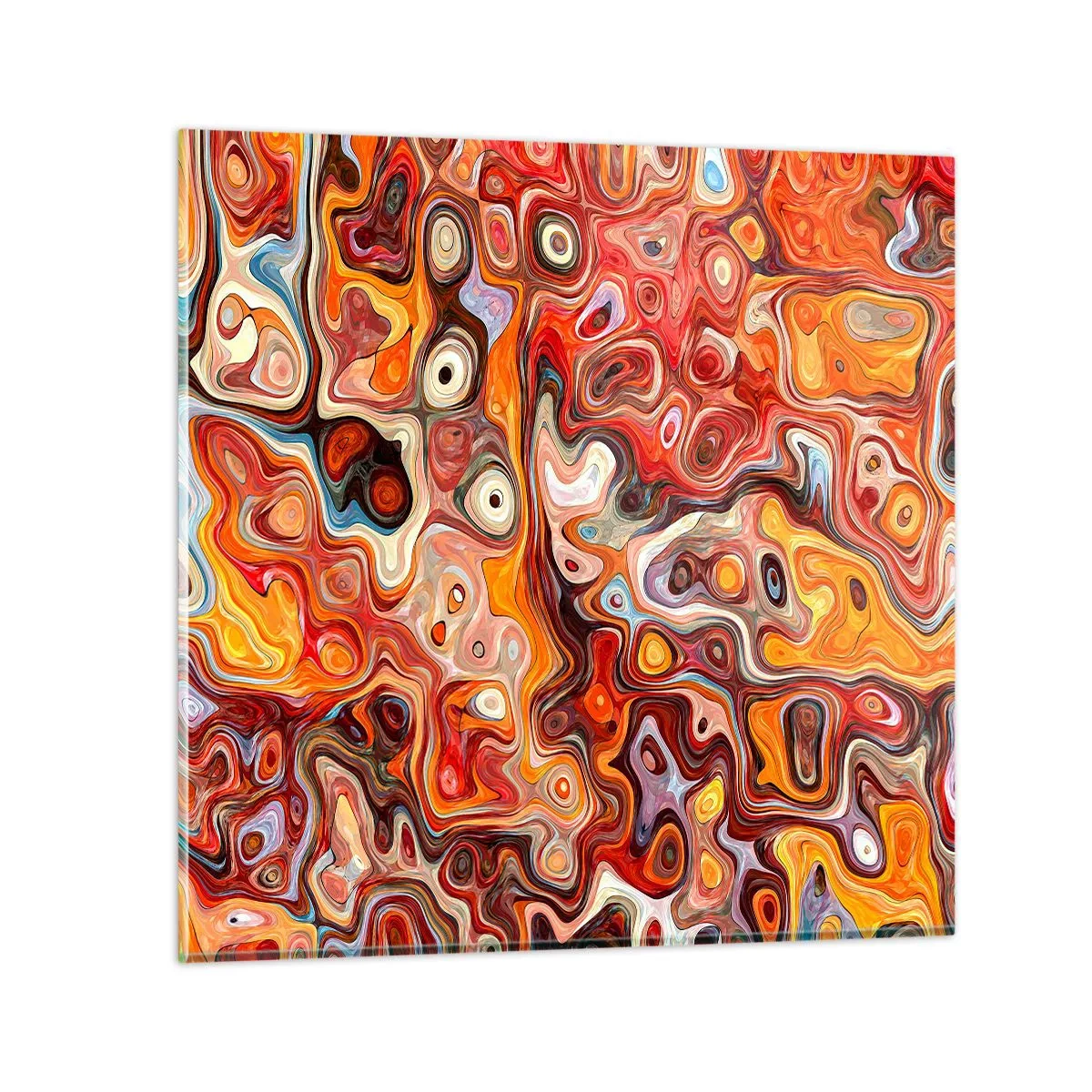 Obraz na skle - Kdyby se ořechy rozpouštěly v medu - 30x30 cm