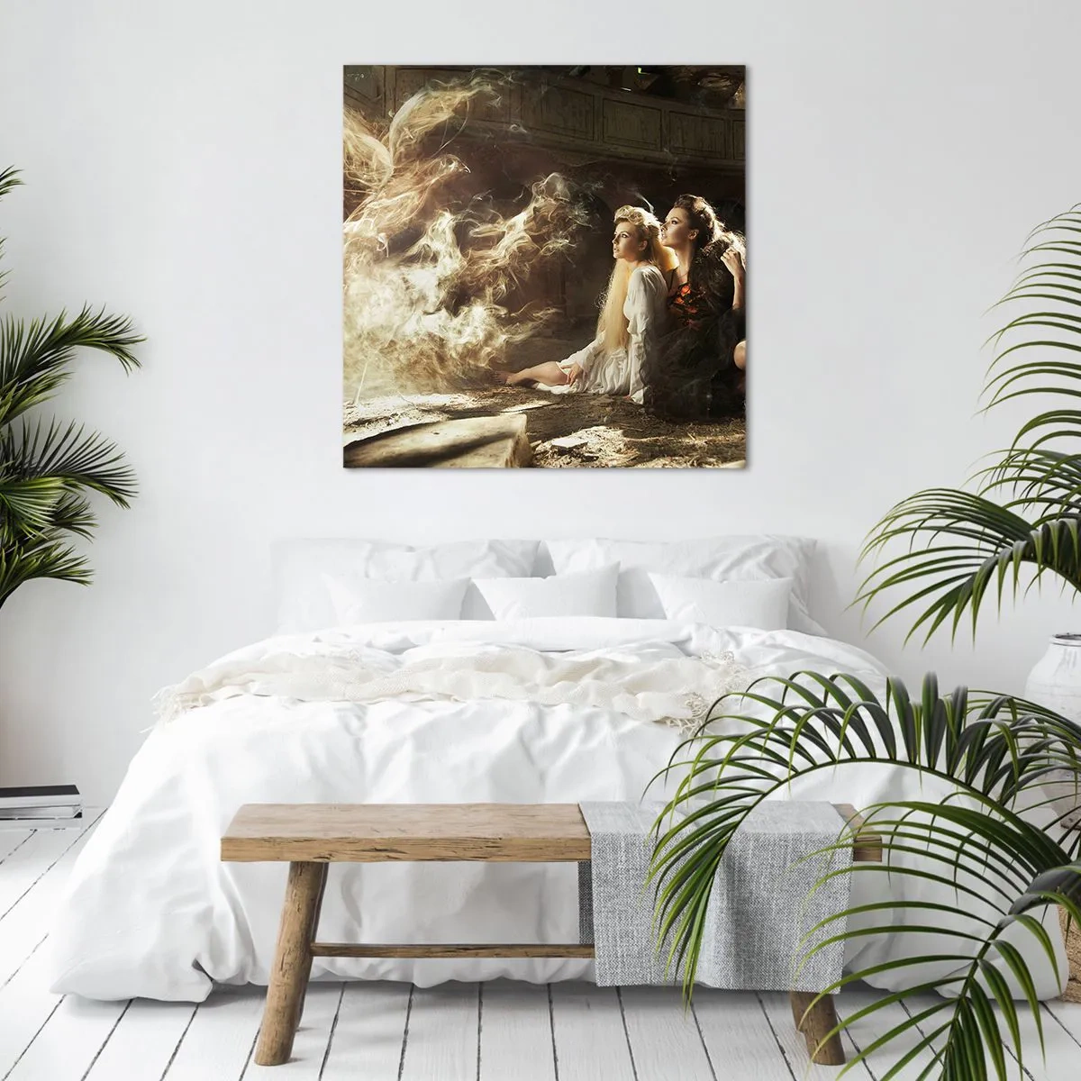 Obraz na plátně - A byla poezie - 40x40 cm