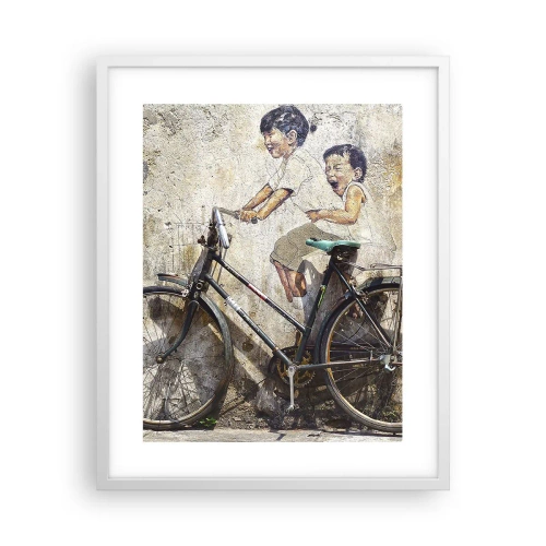 Plakát v bílém rámu - Pravda nebo klam? - 40x50 cm