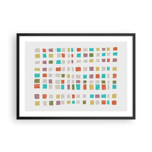 Plakát v černém rámu - Neznámá hra - 70x50 cm
